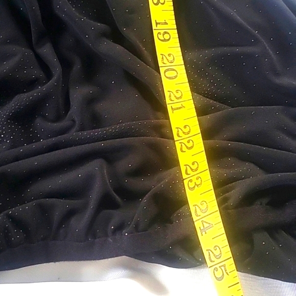 Tempted Black Embellished Neckline  Sleeveless Top, Size: L - Picture 11 of 12